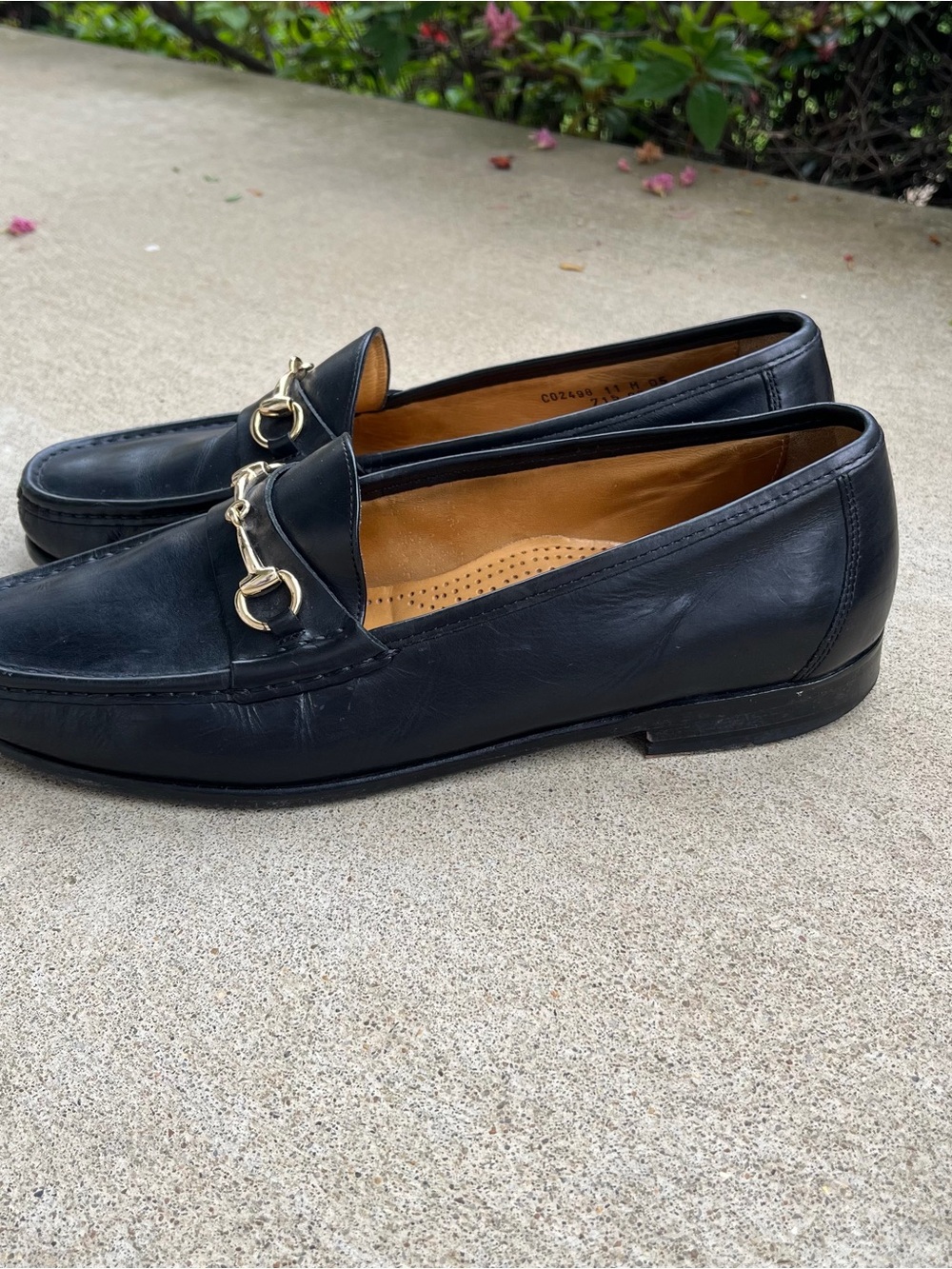 Cole Haan Bit Loafer Sz 11 D/M Fine Leather BLACK Mens Shoes CLASSIC Comfortable - Picture 3 of 7